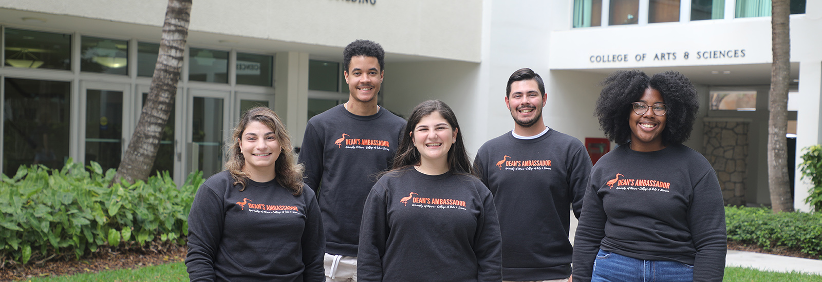 Dean's Ambassadors at the College of Arts and Sciences