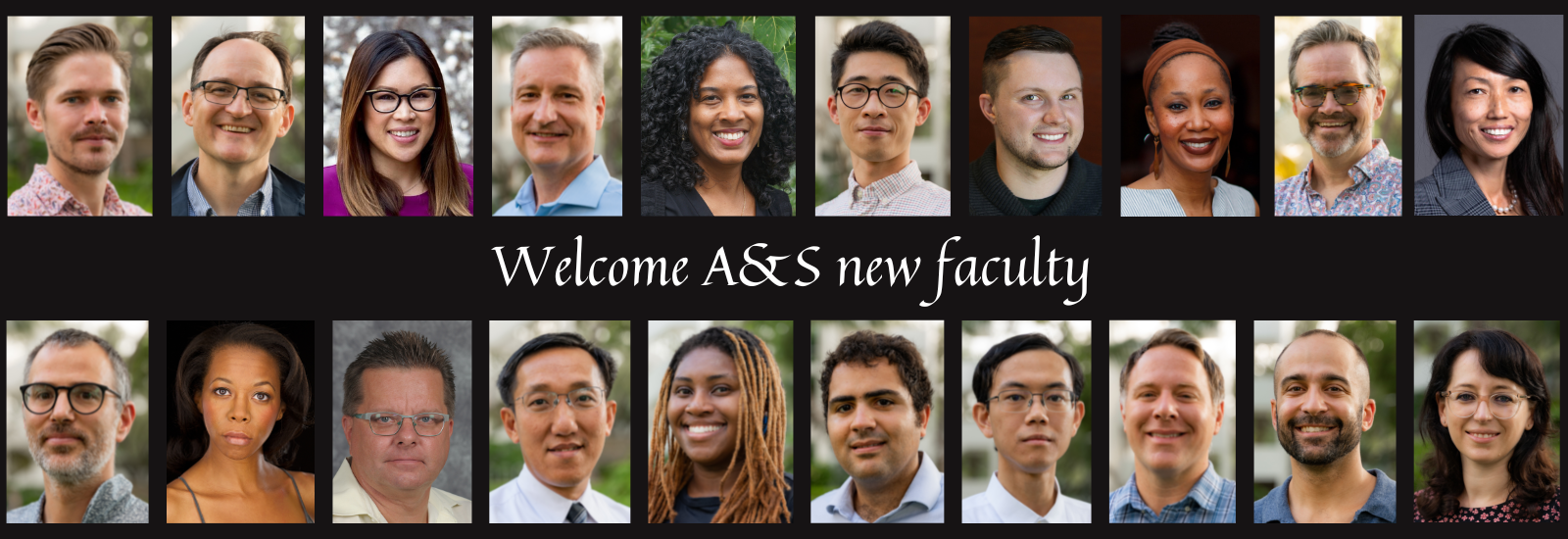 Welcome AS New Faculty Fall 2022