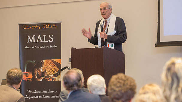Dr. Eugene Clasby director of the Master of Arts in Liberal Studies Program