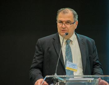 University of Miami College of Arts and Sciences Dean Leonidas Bachas gives his welcoming remarks at UM's first Medical Humanities Summer Institute in May. 