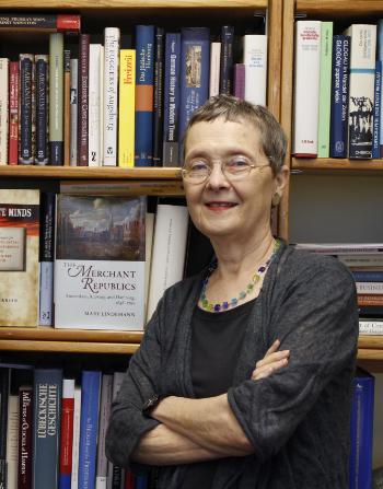 Mary Lindemann Chair of the History Department at the University of Miami College of Arts and Sciences, is a recipient of the Humboldt Award. 