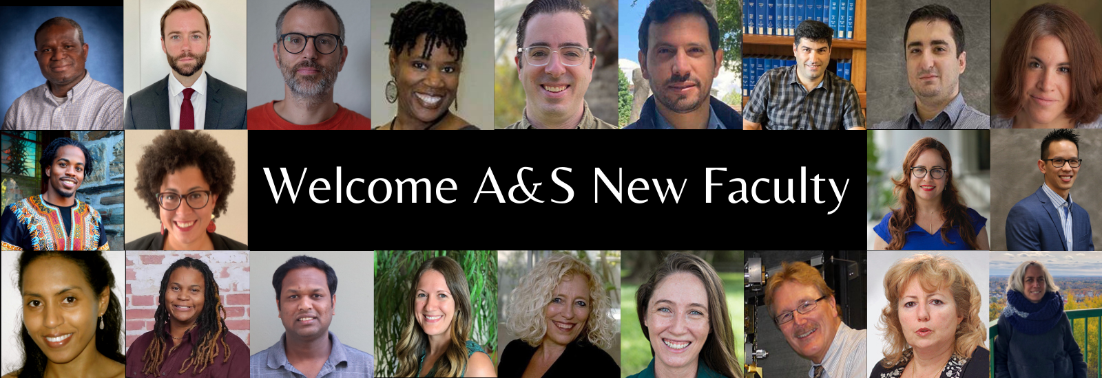 New Faculty Main Page Banner